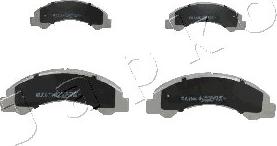 Japko 50909 - Brake Pad Set, disc brake autospares.lv