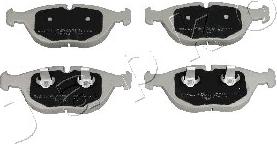 Japko 50921 - Brake Pad Set, disc brake autospares.lv