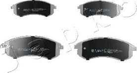 Japko 50515 - Brake Pad Set, disc brake autospares.lv