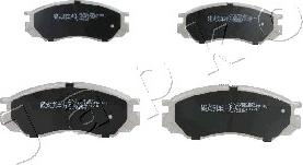 Japko 50585 - Brake Pad Set, disc brake autospares.lv