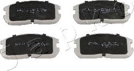 Japko 50524 - Brake Pad Set, disc brake autospares.lv