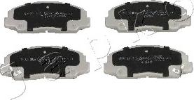 Japko 50607 - Brake Pad Set, disc brake autospares.lv