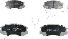 Japko 50613 - Brake Pad Set, disc brake autospares.lv