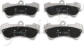 Japko 500949 - Brake Pad Set, disc brake autospares.lv