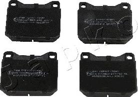 Japko 500944 - Brake Pad Set, disc brake autospares.lv