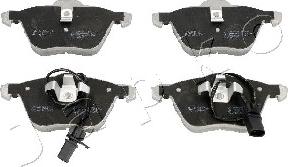 Japko 500952 - Brake Pad Set, disc brake autospares.lv