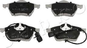 Japko 500911 - Brake Pad Set, disc brake autospares.lv