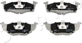 Japko 500934 - Brake Pad Set, disc brake autospares.lv