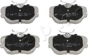 Japko 500415 - Brake Pad Set, disc brake autospares.lv