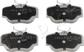 Japko 500413 - Brake Pad Set, disc brake autospares.lv