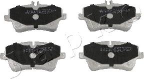 Japko 500509 - Brake Pad Set, disc brake autospares.lv