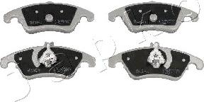 Japko 500513 - Brake Pad Set, disc brake autospares.lv