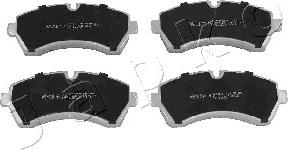 Japko 500539 - Brake Pad Set, disc brake autospares.lv