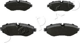 Japko 500538 - Brake Pad Set, disc brake autospares.lv