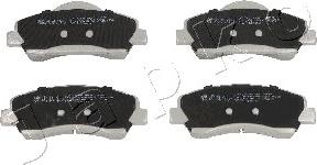 Japko 500645 - Brake Pad Set, disc brake autospares.lv