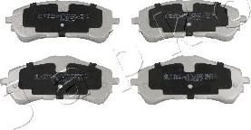 Japko 500646 - Brake Pad Set, disc brake autospares.lv