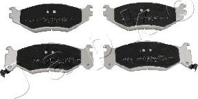 Japko 50060 - Brake Pad Set, disc brake autospares.lv