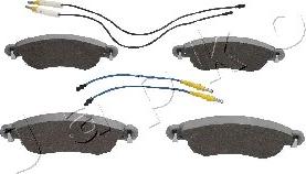 Japko 500615 - Brake Pad Set, disc brake autospares.lv