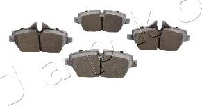 Japko 500049 - Brake Pad Set, disc brake autospares.lv