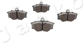 Japko 500052 - Brake Pad Set, disc brake autospares.lv