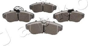 Japko 500057 - Brake Pad Set, disc brake autospares.lv