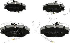 Japko 500064 - Brake Pad Set, disc brake autospares.lv