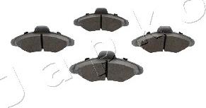 Japko 500066 - Brake Pad Set, disc brake autospares.lv