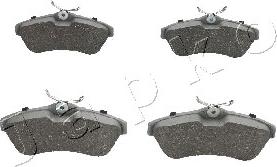 Japko 500009 - Brake Pad Set, disc brake autospares.lv