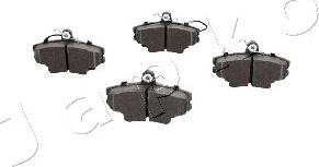 Japko 500037 - Brake Pad Set, disc brake autospares.lv