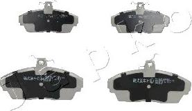 Japko 50003 - Brake Pad Set, disc brake autospares.lv