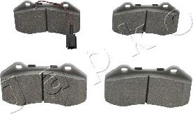 Japko 500023 - Brake Pad Set, disc brake autospares.lv