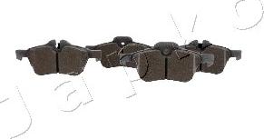 Japko 500027 - Brake Pad Set, disc brake autospares.lv