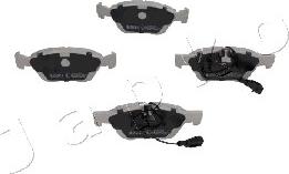 Japko 500079 - Brake Pad Set, disc brake autospares.lv