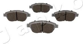 Japko 500076 - Brake Pad Set, disc brake autospares.lv