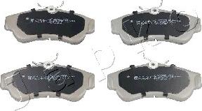 Japko 50015 - Brake Pad Set, disc brake autospares.lv