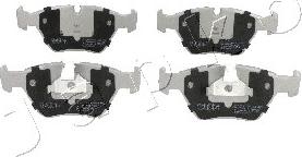 Japko 500119 - Brake Pad Set, disc brake autospares.lv