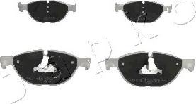 Japko 500125 - Brake Pad Set, disc brake autospares.lv