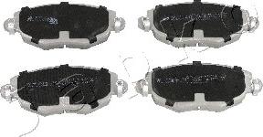 Japko 500318 - Brake Pad Set, disc brake autospares.lv