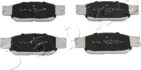 Japko 500338 - Brake Pad Set, disc brake autospares.lv