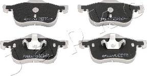 Japko 500332 - Brake Pad Set, disc brake autospares.lv