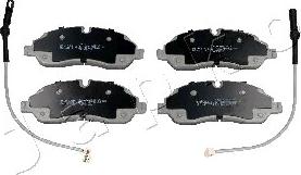 Japko 500320 - Brake Pad Set, disc brake autospares.lv