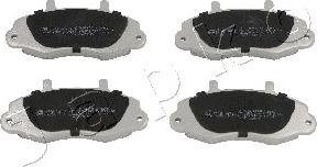 Japko 500321 - Brake Pad Set, disc brake autospares.lv