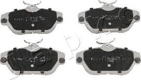 Japko 500328 - Brake Pad Set, disc brake autospares.lv