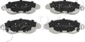 Japko 500323 - Brake Pad Set, disc brake autospares.lv