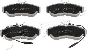 Japko 500246 - Brake Pad Set, disc brake autospares.lv