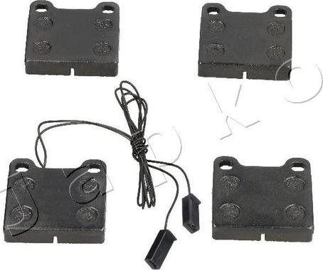 Japko 500251 - Brake Pad Set, disc brake autospares.lv