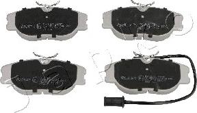 Japko 500202 - Brake Pad Set, disc brake autospares.lv