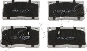 Japko 500715 - Brake Pad Set, disc brake autospares.lv