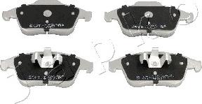 Japko 500710 - Brake Pad Set, disc brake autospares.lv