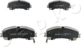 Japko 50164 - Brake Pad Set, disc brake autospares.lv